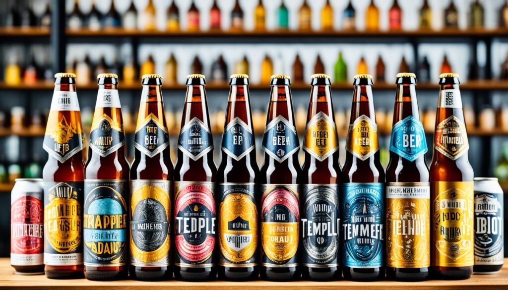 Craft Beer Selection at The Beer Temple