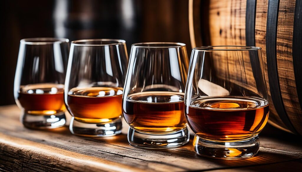 Distinct characteristics of small batch whiskey