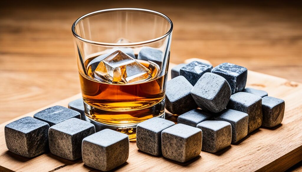 whiskey stones set