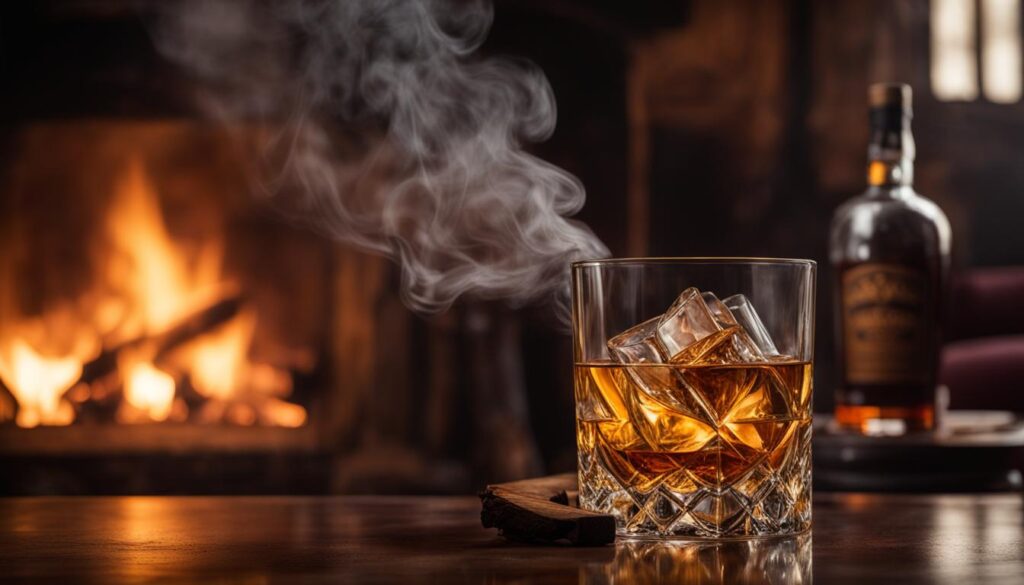 how to smoke whiskey