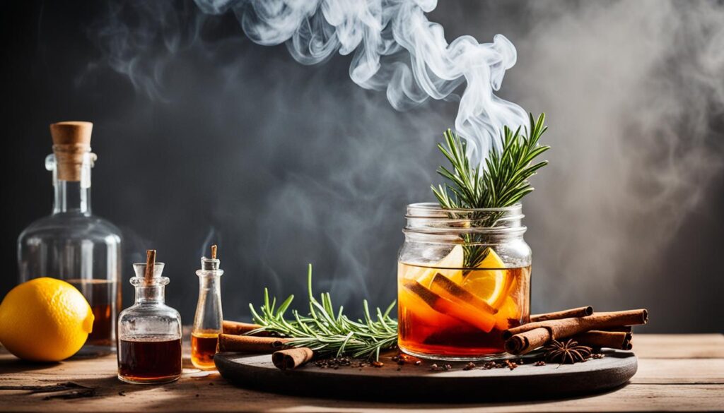 smoked cocktail ingredients