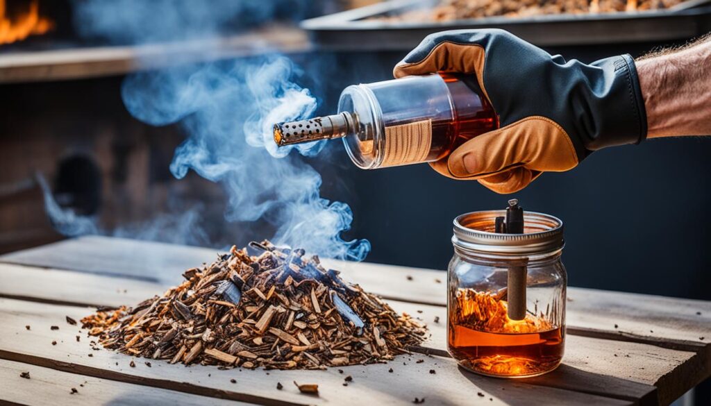 smoking whiskey safety