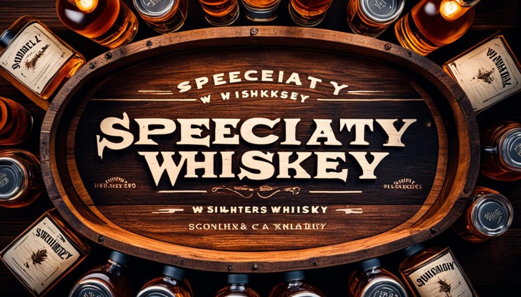 specialty whiskey bottlings