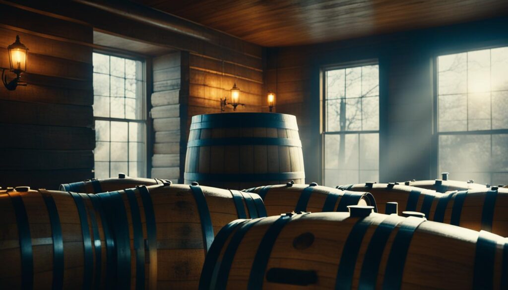 whiskey aging process