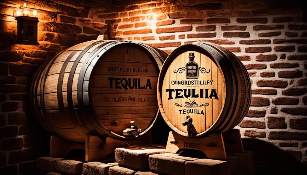 tequila aging process