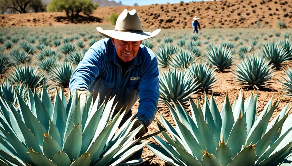 agave harvesting