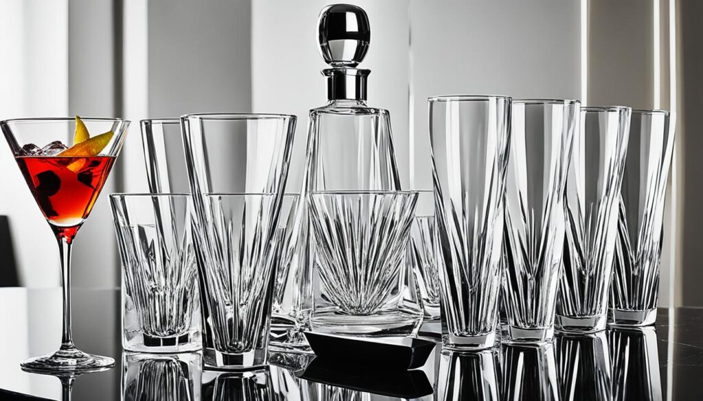 home bar glassware