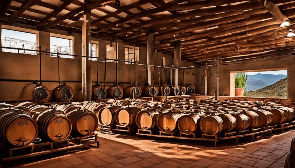 traditional tequila production