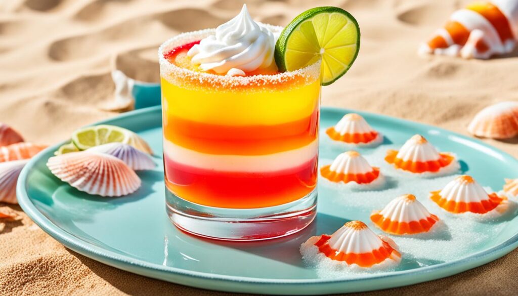 Tequila Sunrise Jello Shots Image