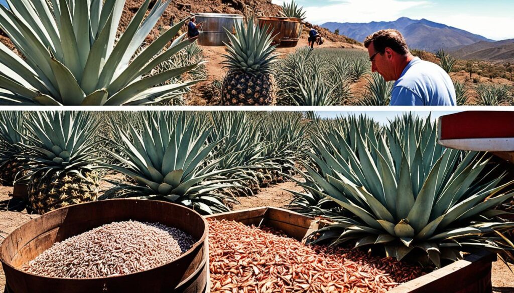 how is gold tequila made