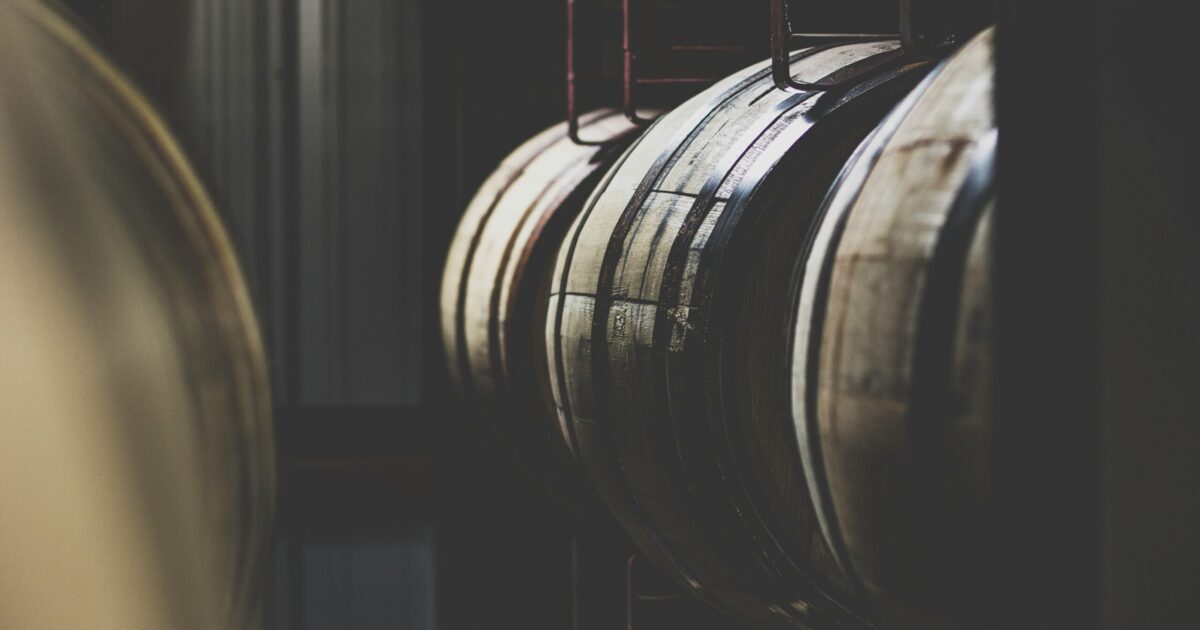 bourbon barrel aging